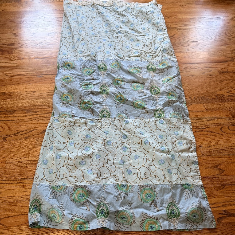 fabric shower curtain